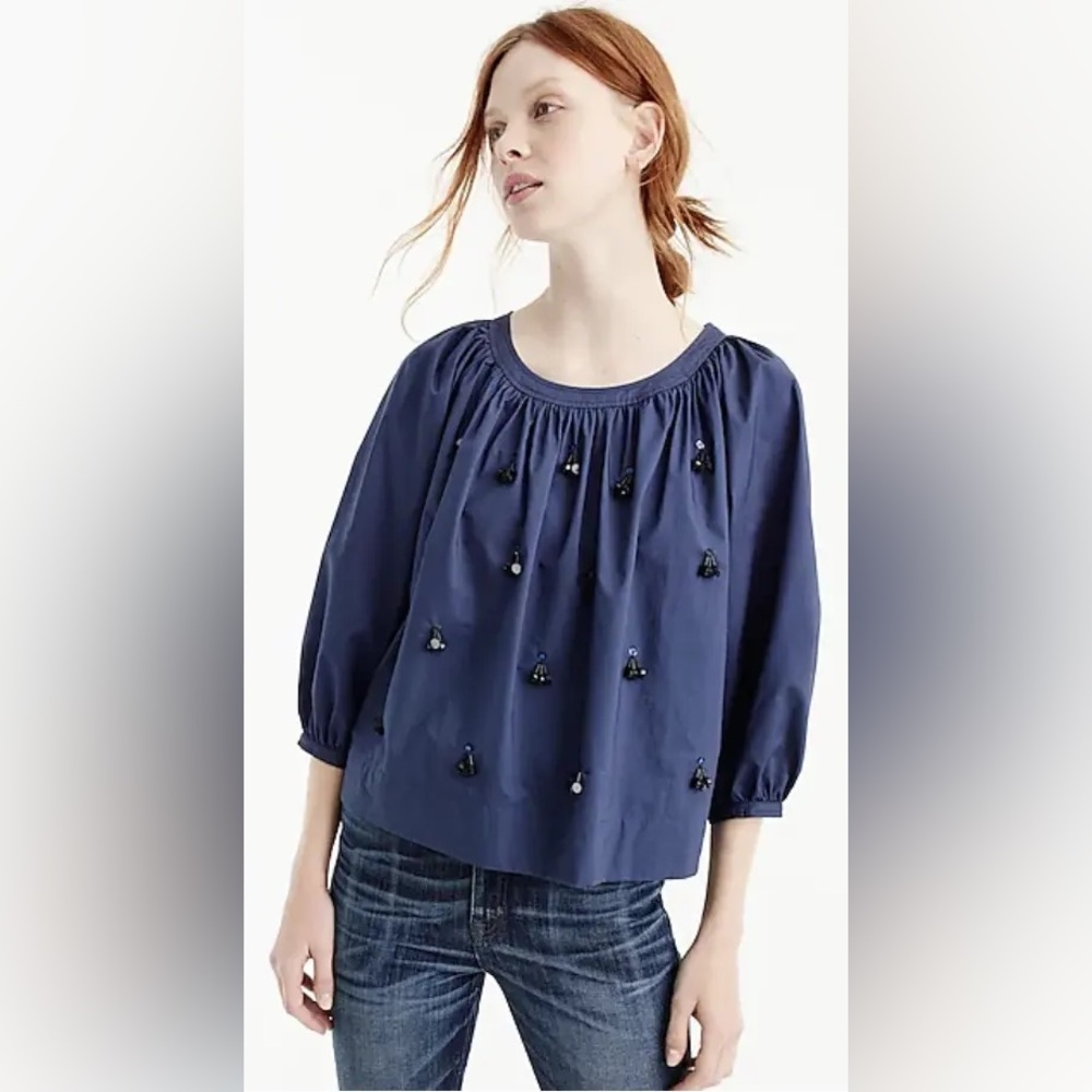 J.Crew The perfect embellished top